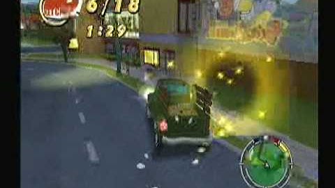 Simpsons Hit and Run Level 4-3 Ketchup Logic