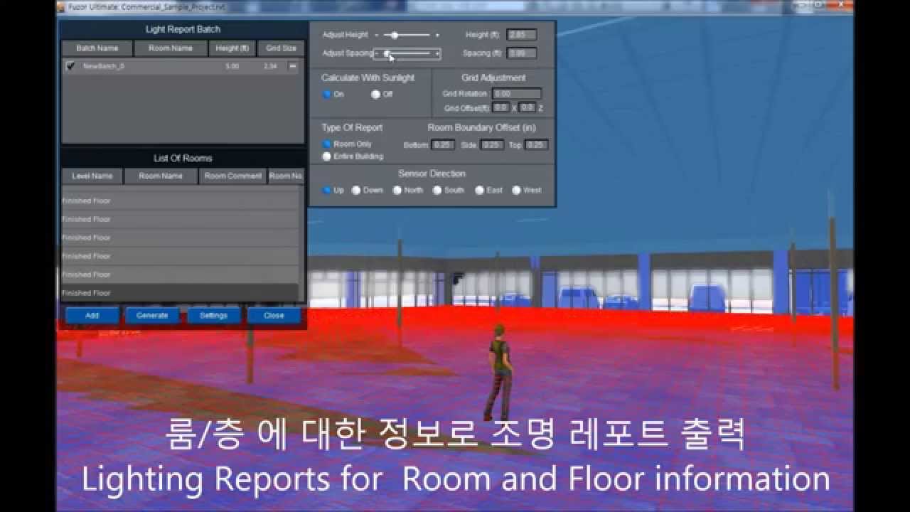 Fuzor Lighting Reports - YouTube