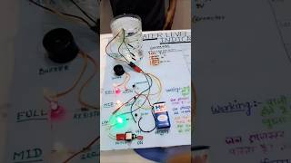 Water Level Indicator using bc547 #shorts  #ytshorts  #youtubeshorts  #viral  #trending  #tech #diy