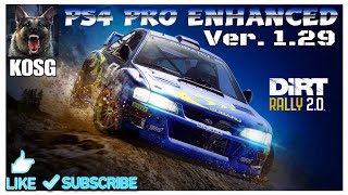 DIRT RALLY 2.0 PS4 PRO ENHANCED Ver 1.29 (G29/Magnetic Shifters/Inverted Pedals/Brake mod)