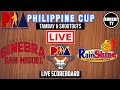 LIVE: BARANGAY GINEBRA SAN MIGUEL vs RAIN OR SHINE | PLAY BY PLAY | SCOREBOARD | BHORDZ TV LIVE VLOG