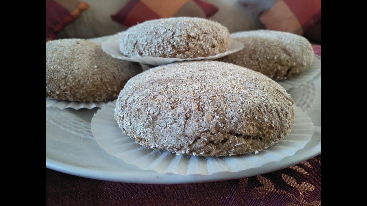 خبز الشعير بالخميرة البلدية..