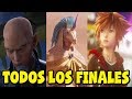 Kingdom Hearts 3 - Todos los finales - Normal, Epilogo y Secreto - 1080p 60fps - Sin Comentarios