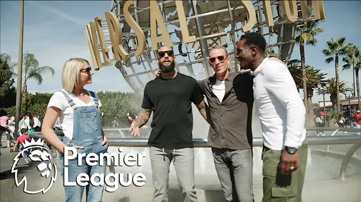 Rebecca Lowe, 2 Robbies, Tim Howard tour Universal...