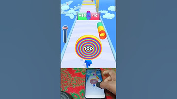 Layer Man 3D Run & Collect Level 50 Smooth Handcam Gameplay Super Satisfying Layer Stacking Run Game