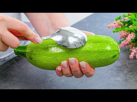 Video: Kozi kuu za kupendeza na rahisi za zucchini