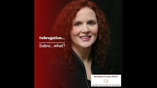 Subrogation following a car accident or personal injury