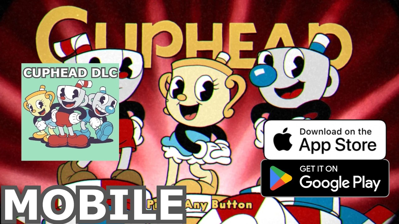CUPHEAD DLC Mobile - Full Gameplay (No Damage)