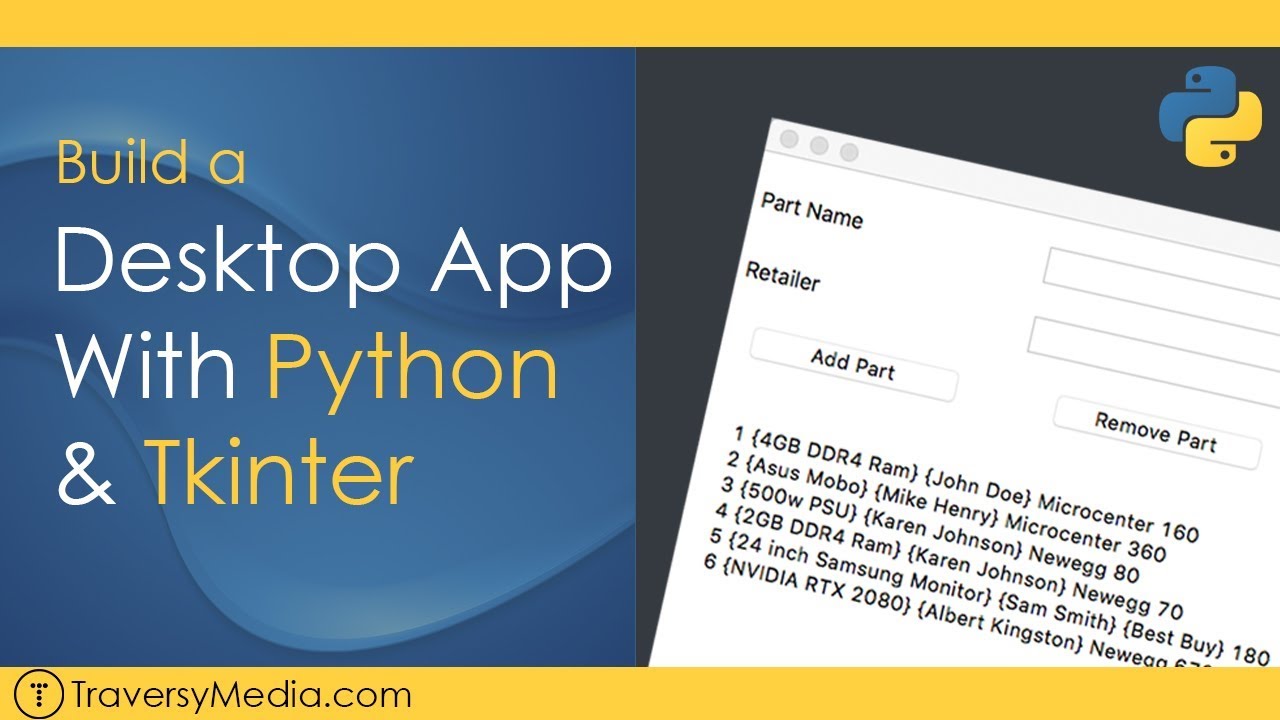 Python Cross Platform Desktop App