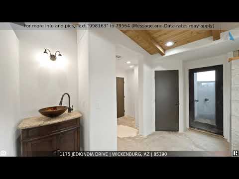 1175 JEDIONDIA Drive, Wickenburg, AZ home video tour