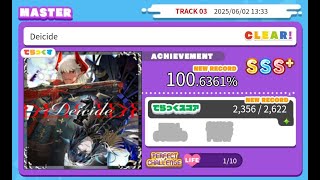 Maimai Deicide Master Life10 Clear 初Sss