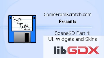 LibGDX Scene2D -- UI, Widgets and Skins