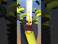 Stack Ball Finally Level 605 Gameplay |Easy Win Helix Smash |Full Walkthrough #shorts #gaming #stack