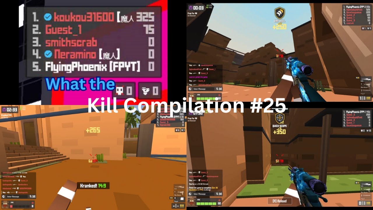 INSANE Kill Compilation #25 in Krunker.io