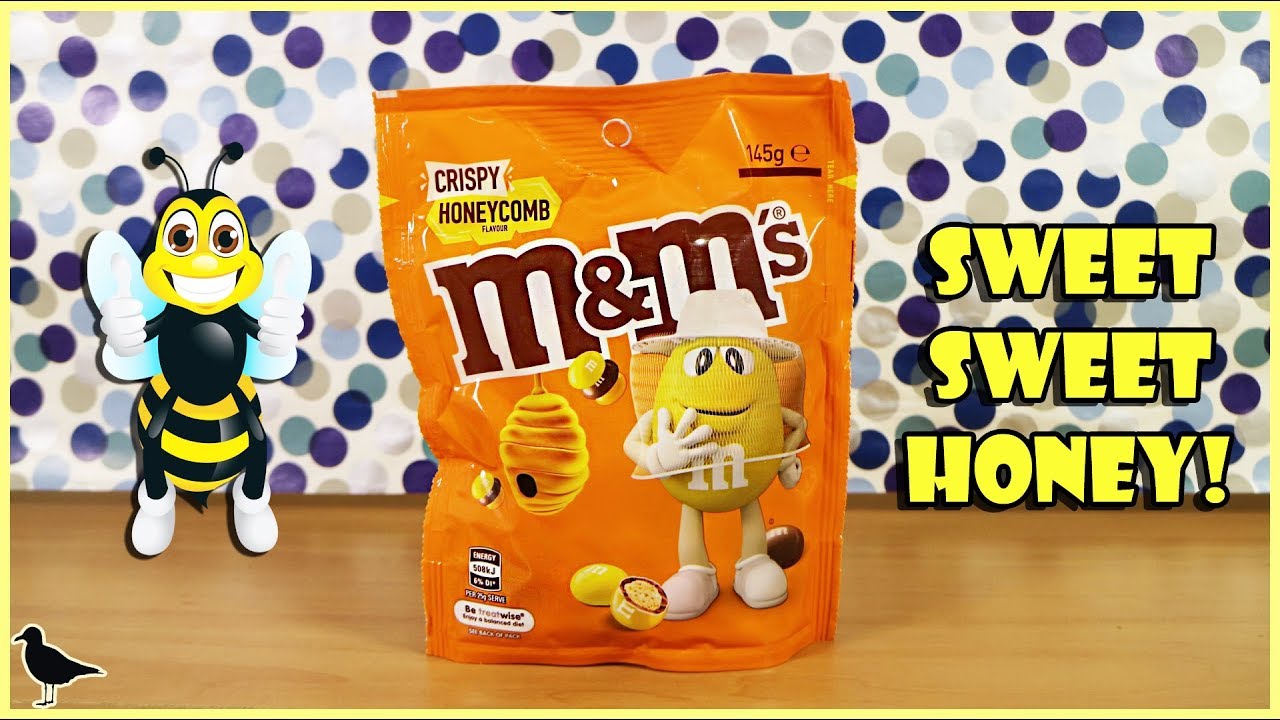 M&M's Crispy Honeycomb Flavour Food Tasting Review!