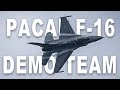 PACAF F-16 DEMO TEAM 2021