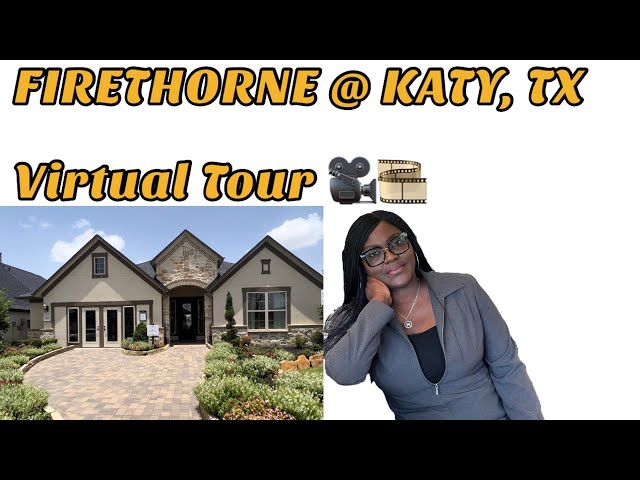 Firethorne Subdivision Tour | Luxurious One-Story | Moving to Katy TX | Moving To Fulshea