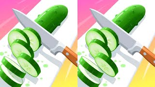 Vegetable cutter perfect slices game screenshot 3