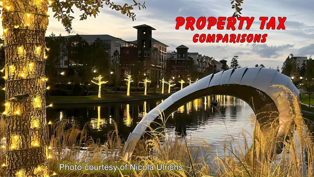 The Woodlands Texas Tax Comparisons YouTube