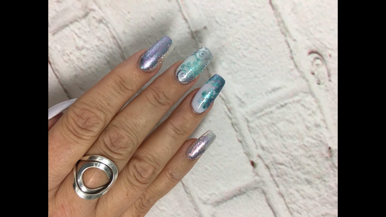 How to Layered Stamp with our Sweet Swirls stamping plate!