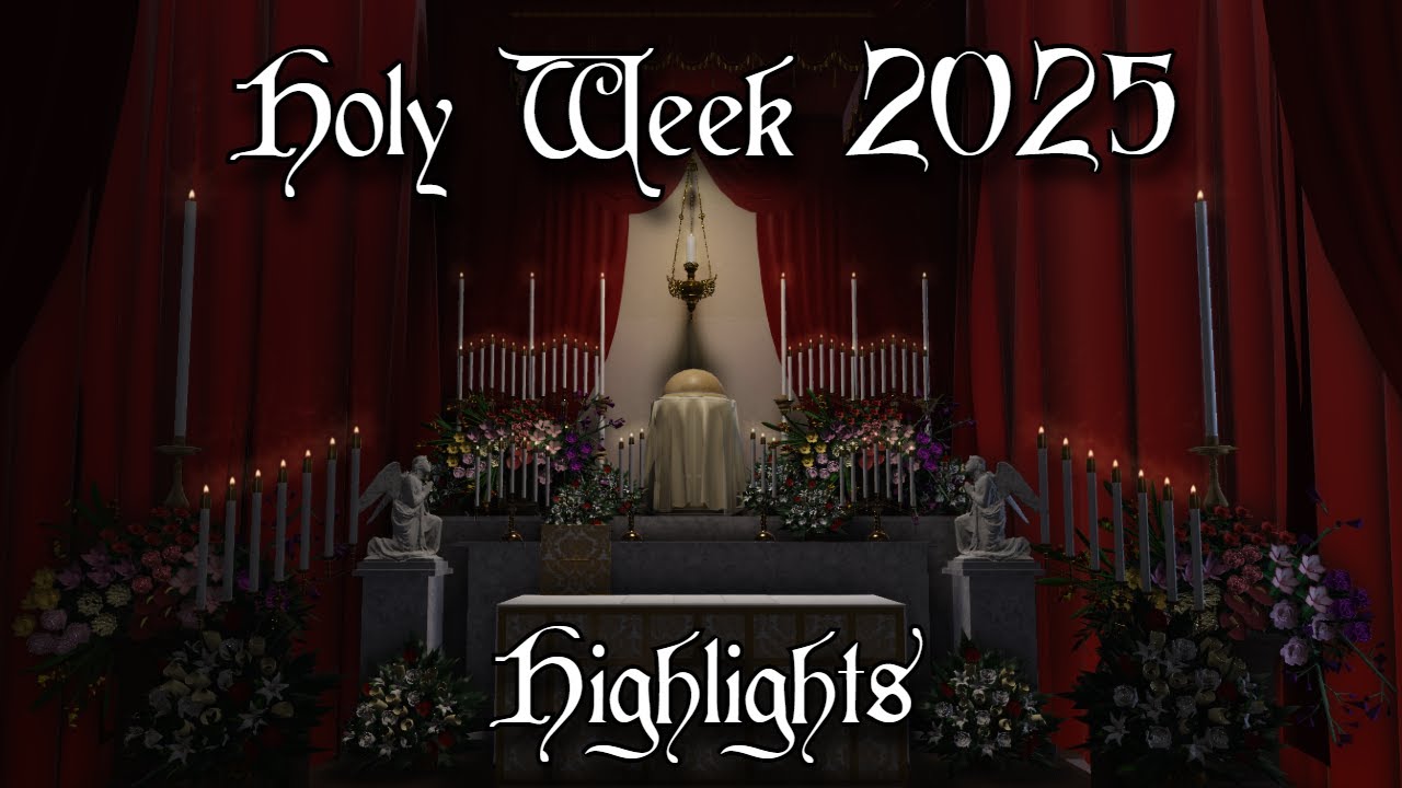 Ro Fssp Holy Week 2025 Highlights | Ro-FSSP - YouTube