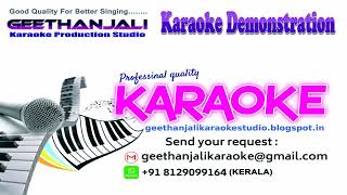 OSANA SWARGEEYA VRINDHAM PAADI KARAOKE WITH CHORUS KESTER GEETHANJALI KARAOKE STUDIO