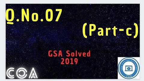 Q no.07(C) css 2019 Solved General Ability #css2019 #maths #generalability #coa