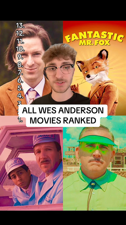 RANKING WES ANDERSON MOVIES (WORST TO BEST)‼️❄️