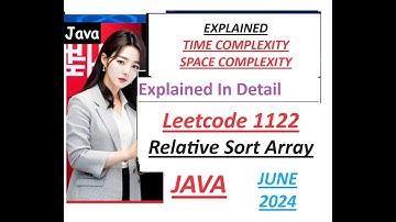 Relative Sort Array | Leetcode 1122 | Java Tutorial | Developer Coder