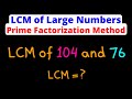Understanding Least Common Multiple through Prime Factorization