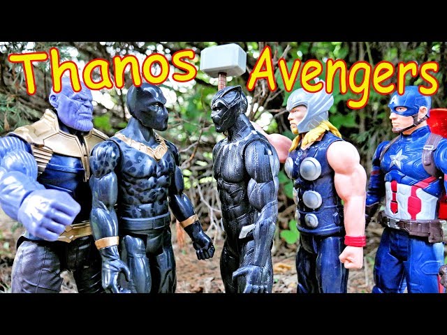 Marvel Super Heroes Avengers Thanos Black Panther Captain America Thor –  Veve Geek