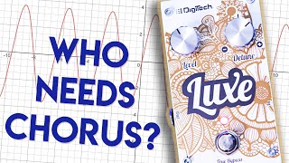Using the Digitech Luxe's Detune effect as an alternative to Chorus