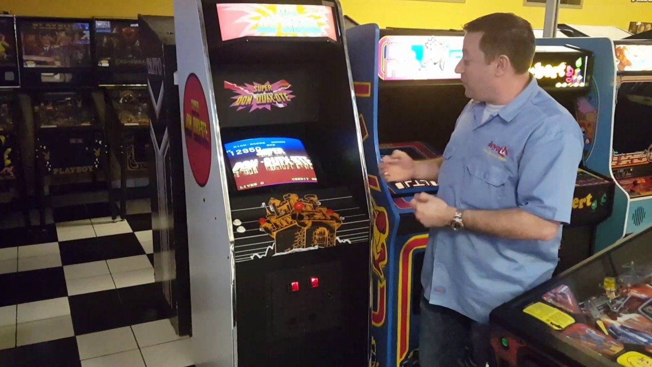 Super Don Quix-Ote Arcade Laser Disk Game at Joystix - YouTube