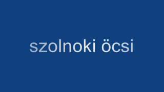 Video thumbnail of "Szolnoki Öcsi Tu szan mange sukar lulugyi"