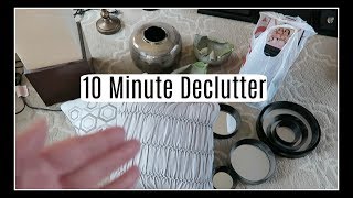 10 Minute Declutter - Journey To Minimalism