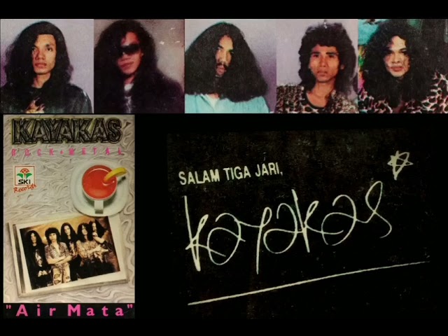 Kayakas Band - Sesat, Air Mata, Nona, Gadis, Cermin, Gerhana (1992) #kayakasband #bandrockindonesia class=