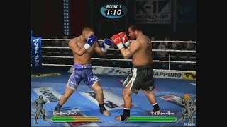 PS2 K-1 World GP 2006 Gameplay