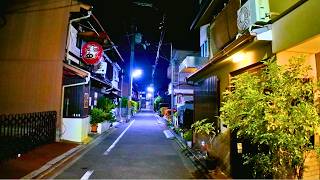 Kyoto Japan Walk 🇯🇵 | Late Night — Rokujo-dori & South Kyoto Backstreets
