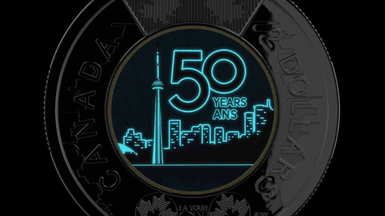 2026 $2 50th Anniversary of the CN Tower Colourized Special Wrap