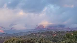Sedona December after rain