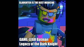 Slaughter Is the Best Medicine | LEGO Batman Funny Moments #legobatmanlegacyofthedarkknight