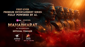 Historyverse: Mahabharat - Ek Dharmyudh | Official Trailer | Oct 25 | JioHotstar