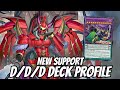 New D/D/D Support! INSANE Combos | Best YUGIOH Deck Profile