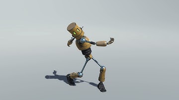 Funny Robot 3 Unity Animations