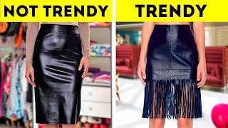 How To Upgrade Your Style || Trendy Clothing Tricks