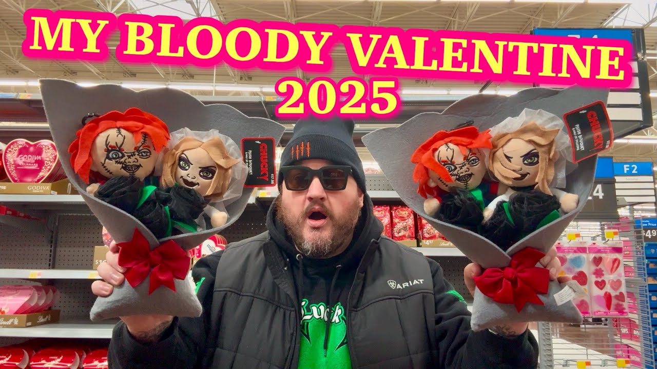 Valentines Day Horror Chucky Swag At Walmart 2025!!!