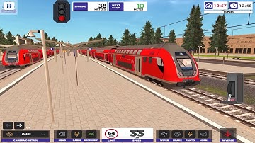 Euro Train Simulator 2 - #1 Android Gameplay Video | Train Driving Game (Download Now)