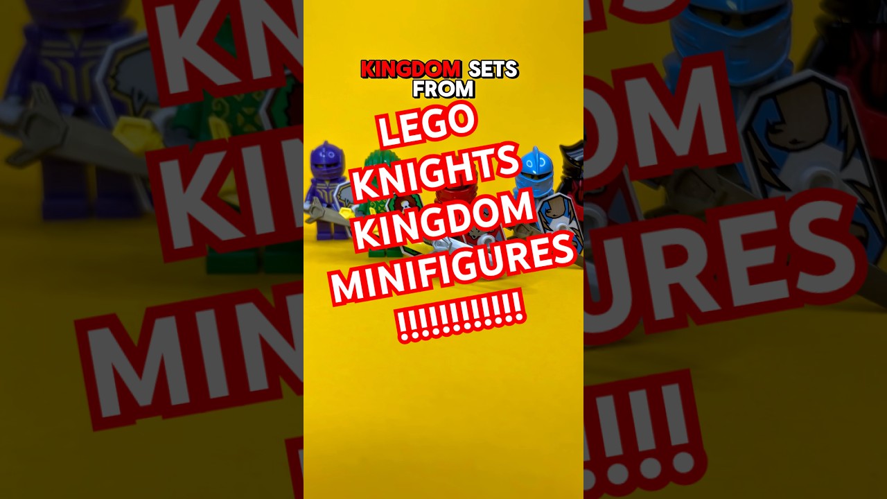 Кто ещё помнит LEGO Knights’ Kingdom из начала 2000-х? 🏰