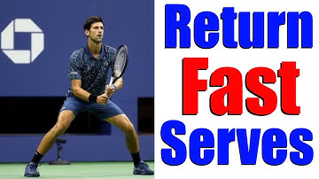 How To Return Fast Serves In Tennis - Tennis Lesson
