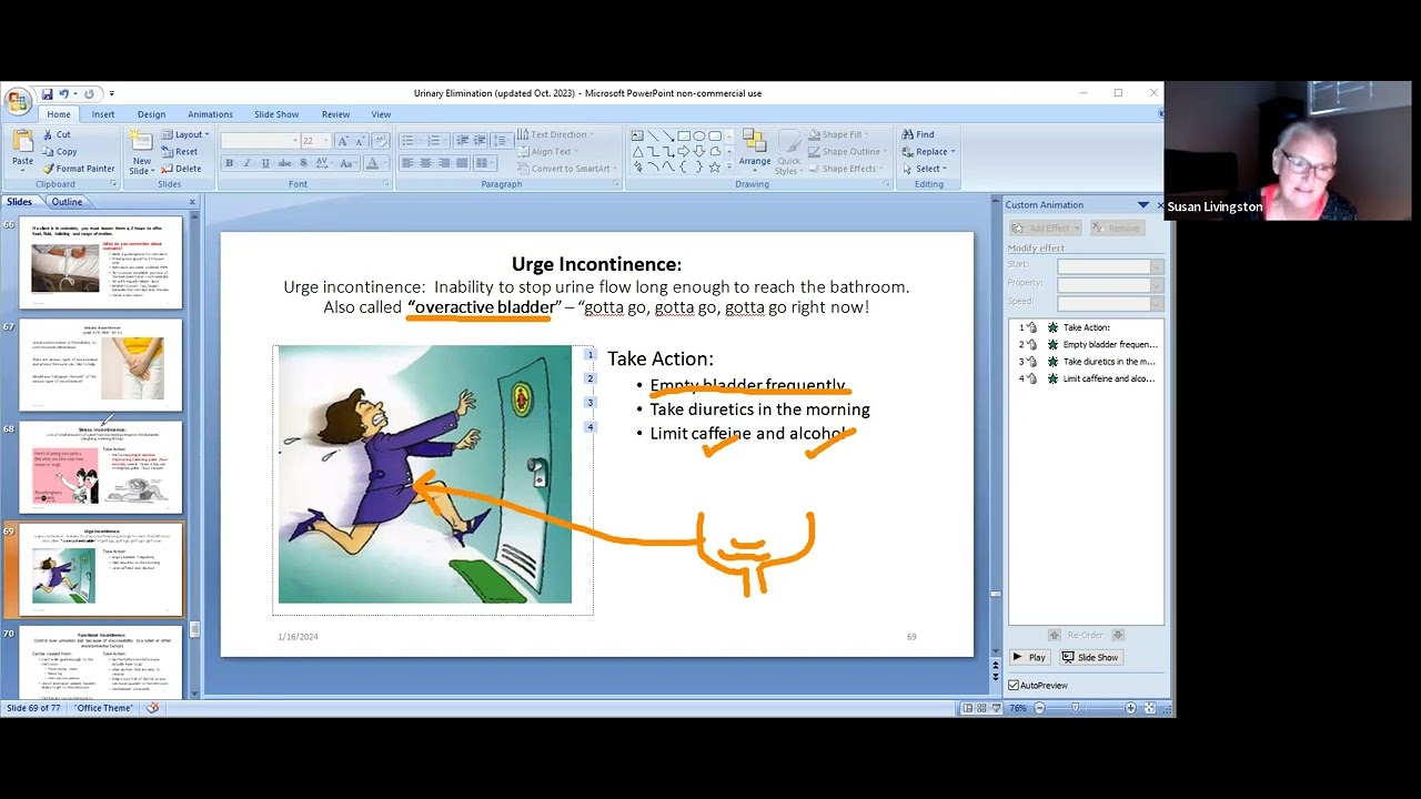 NPN 110 Urinary Incontinence and Urinary Diversions 22 mins, 14 secs